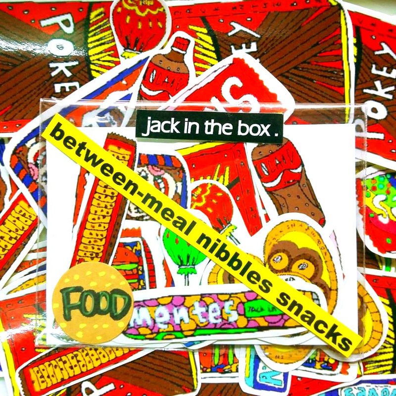 贴纸.好好吃零食贴纸包 - 贴纸 - 纸 多色