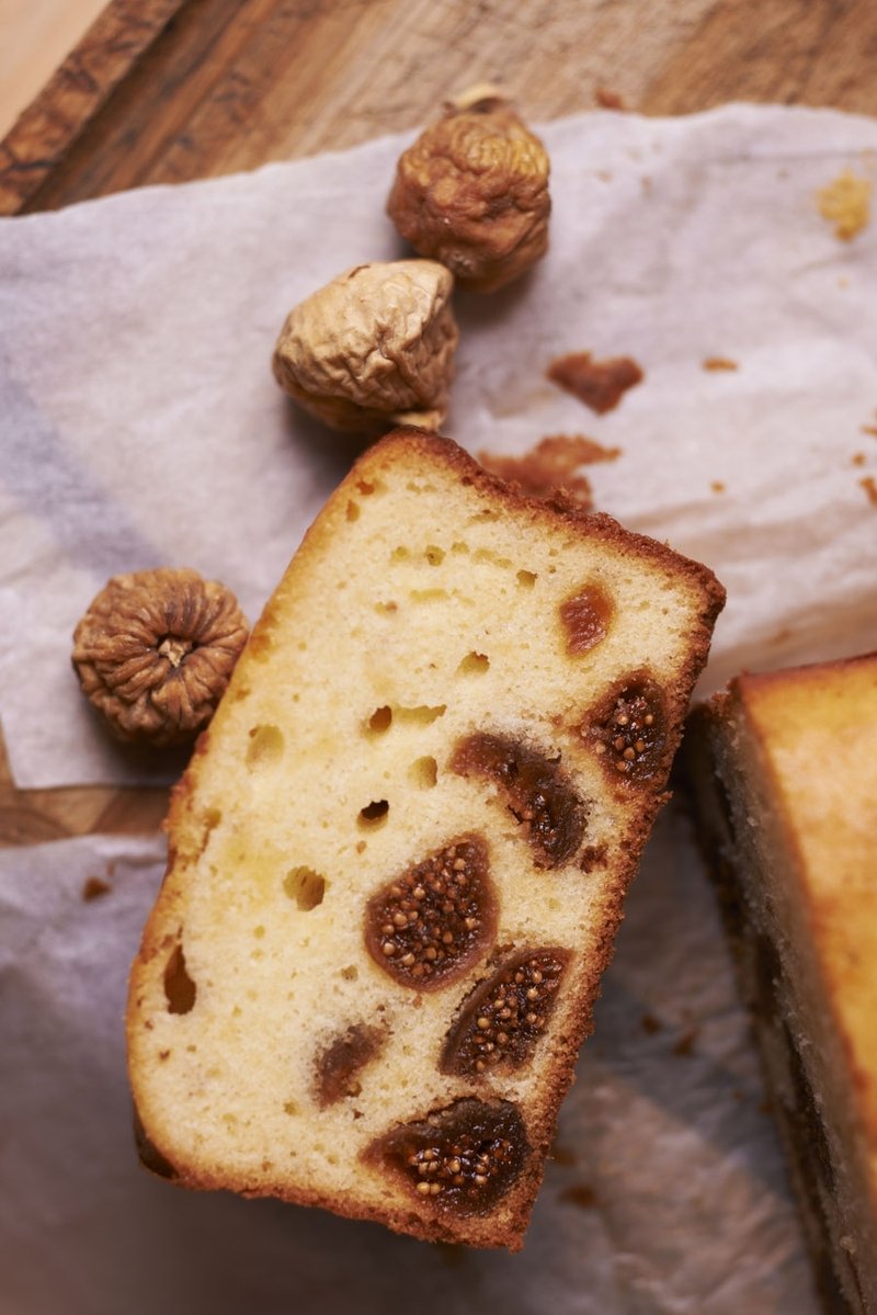 法式无花果磅蛋糕 - 咸派/甜派 - 植物．花 金色