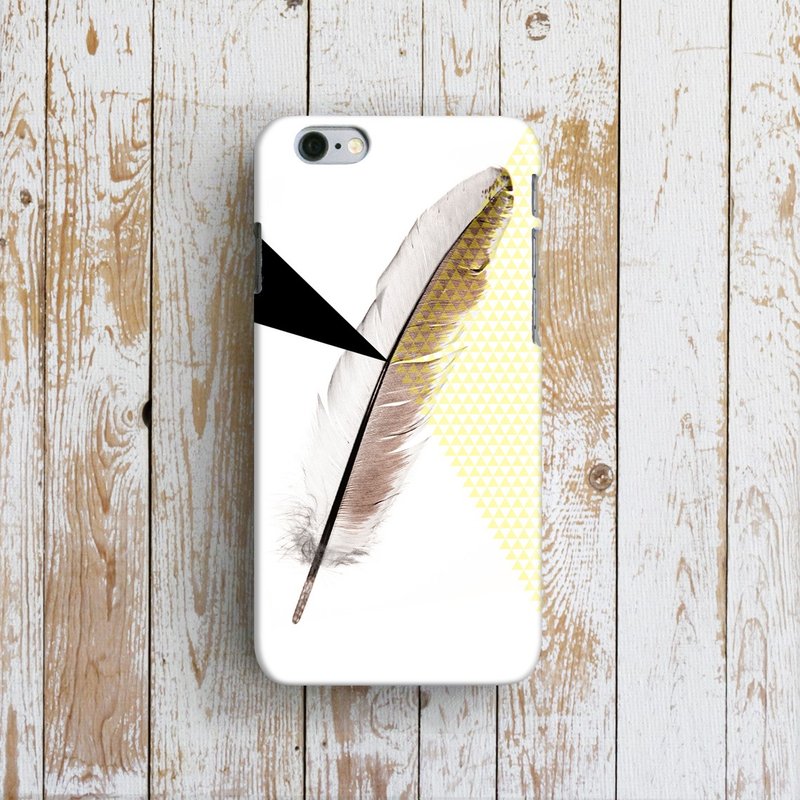 OneLittleForest - 原创手机保护壳- iPhone 6, iPhone 6 plus- 羽毛 - 手机壳/手机套 - 塑料 灰色