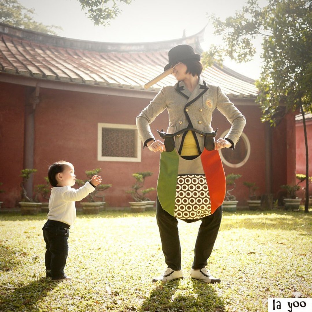 台南孔庙包(孔庙红) (Confucian temple bag) - 侧背包/斜挎包 - 真皮 红色