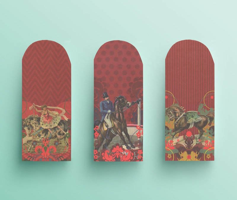 【文艺复兴】系列｜Vintage Series < 3 入 > - 红包/春联 - 纸 多色