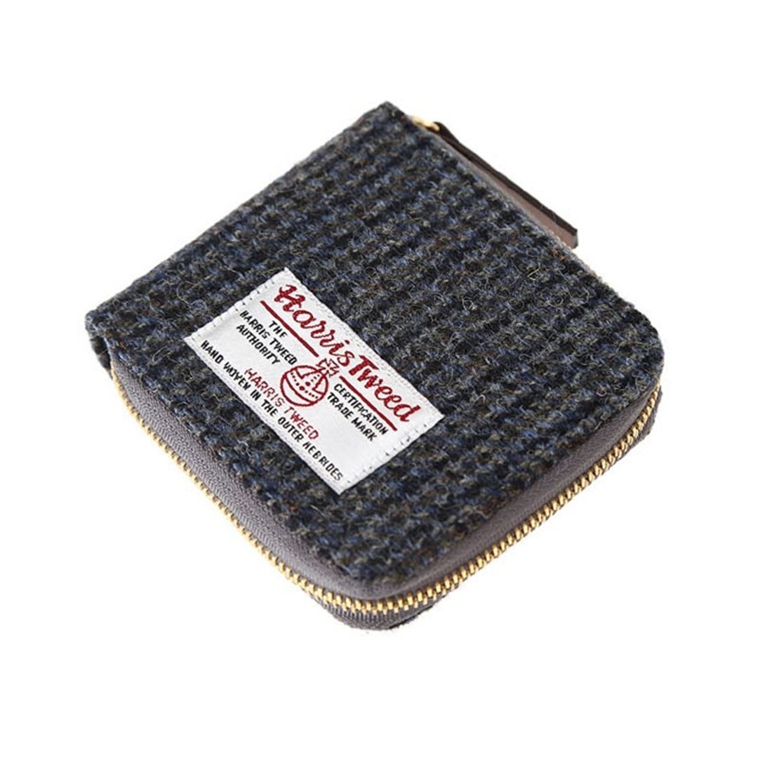 HARRIS TWEED WALLET - GREY - 皮夹/钱包 - 羊毛 灰色