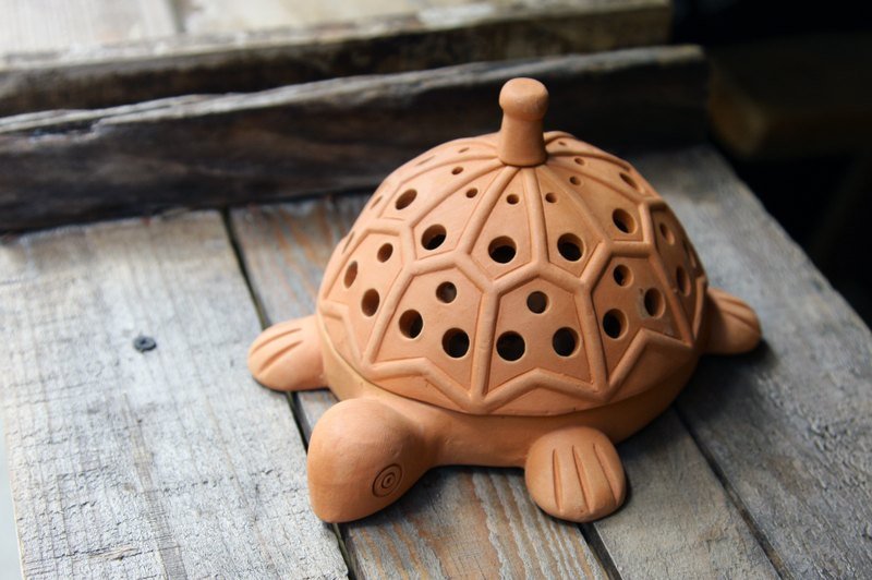 乌龟蚊香座＿波浪 - 香薰/精油/线香 - 其他材质 