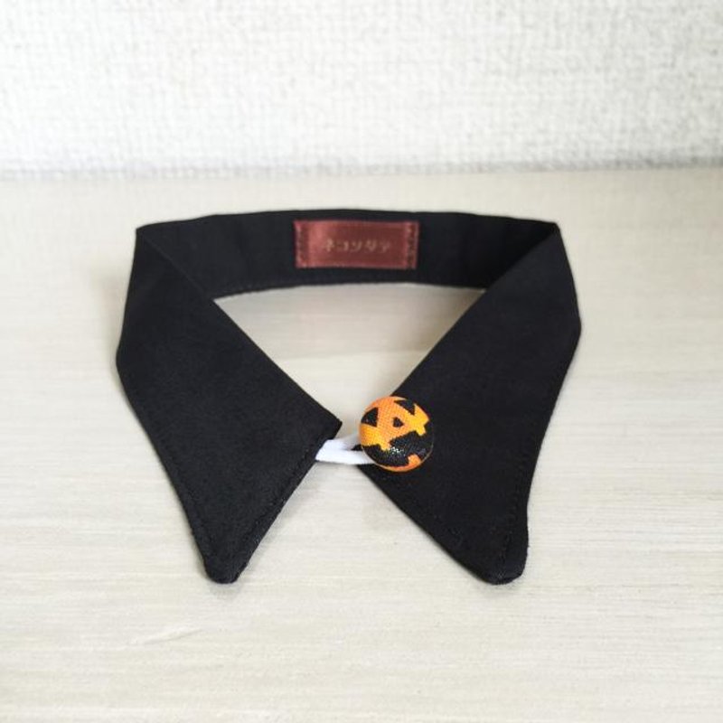 [Halloween] from cat wearing collar style collar / kitten of ghost pumpkin until cat - 项圈/牵绳 - 其他材质 