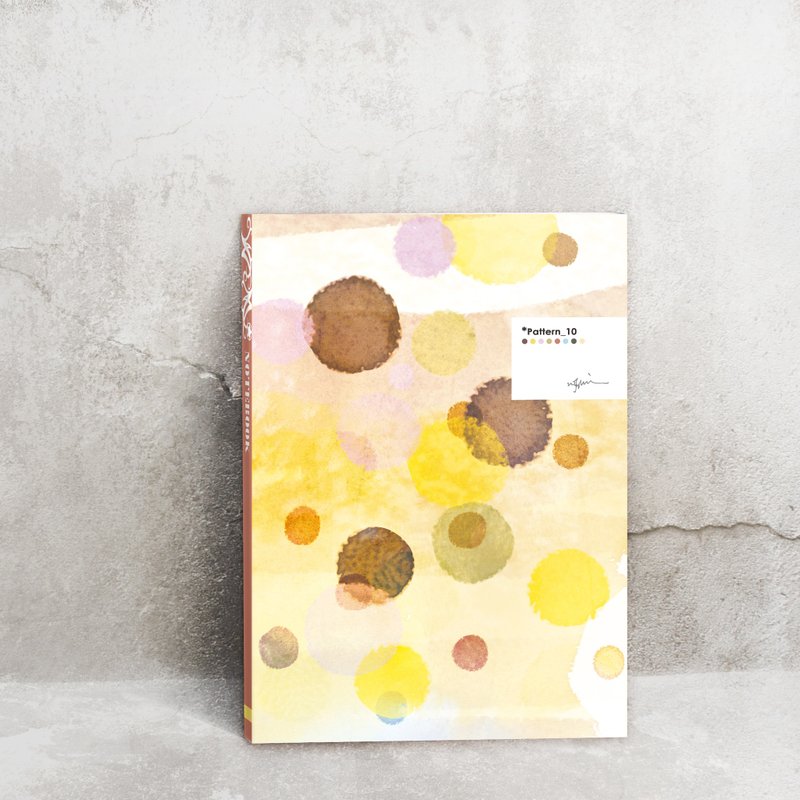 Pattern_10-不撕不可(BOOK)*笔记本 - 笔记本/手帐 - 纸 黄色