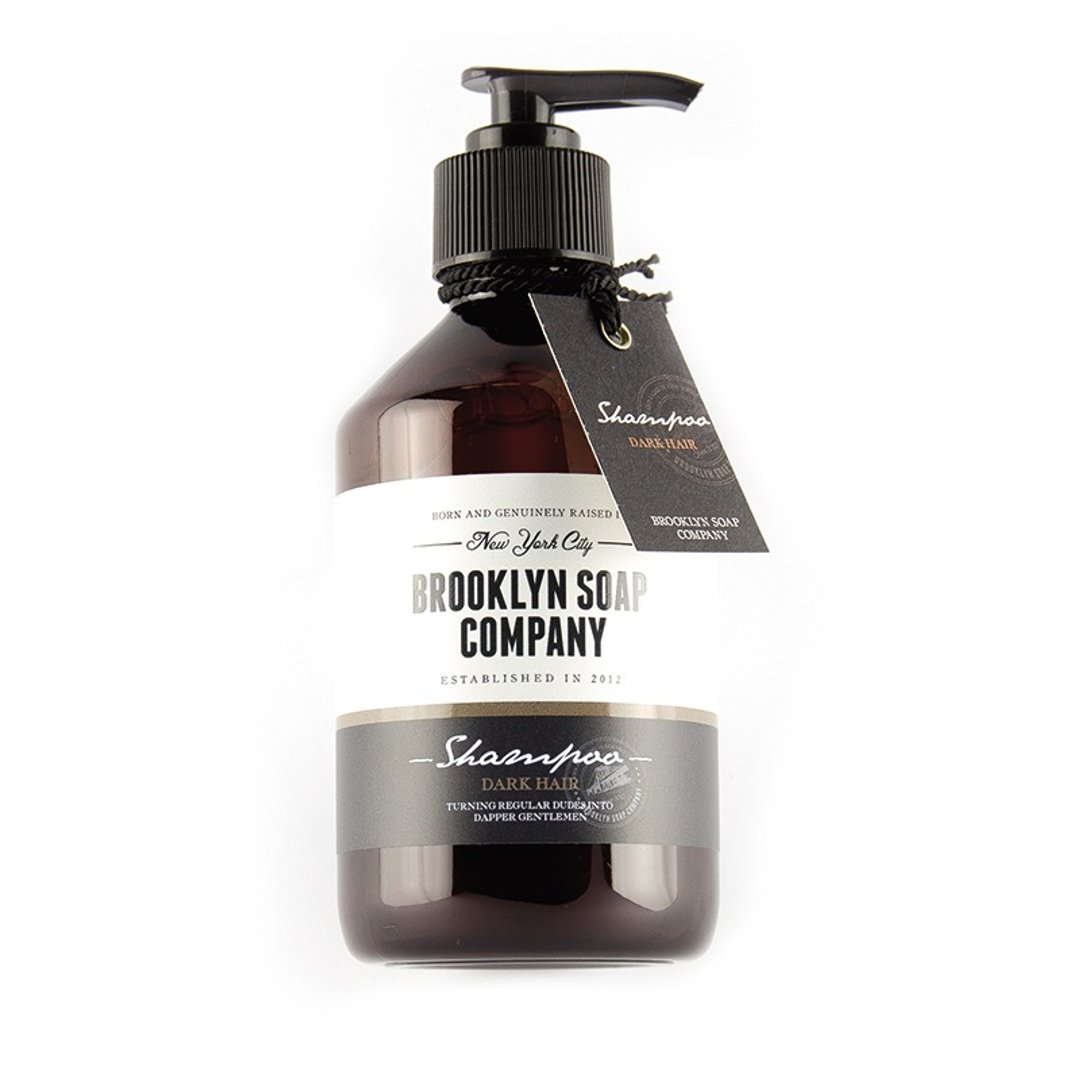 Brooklyn Soap Shampoo Dark天然有机绅士洗发精 - 香薰/精油/线香 - 纸 