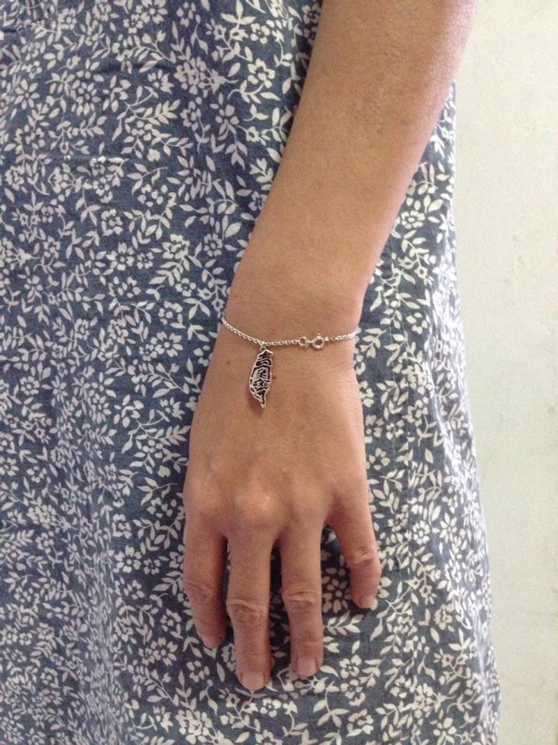 天使手链 ( 台湾象形 ) - 项链 - 其他金属 灰色