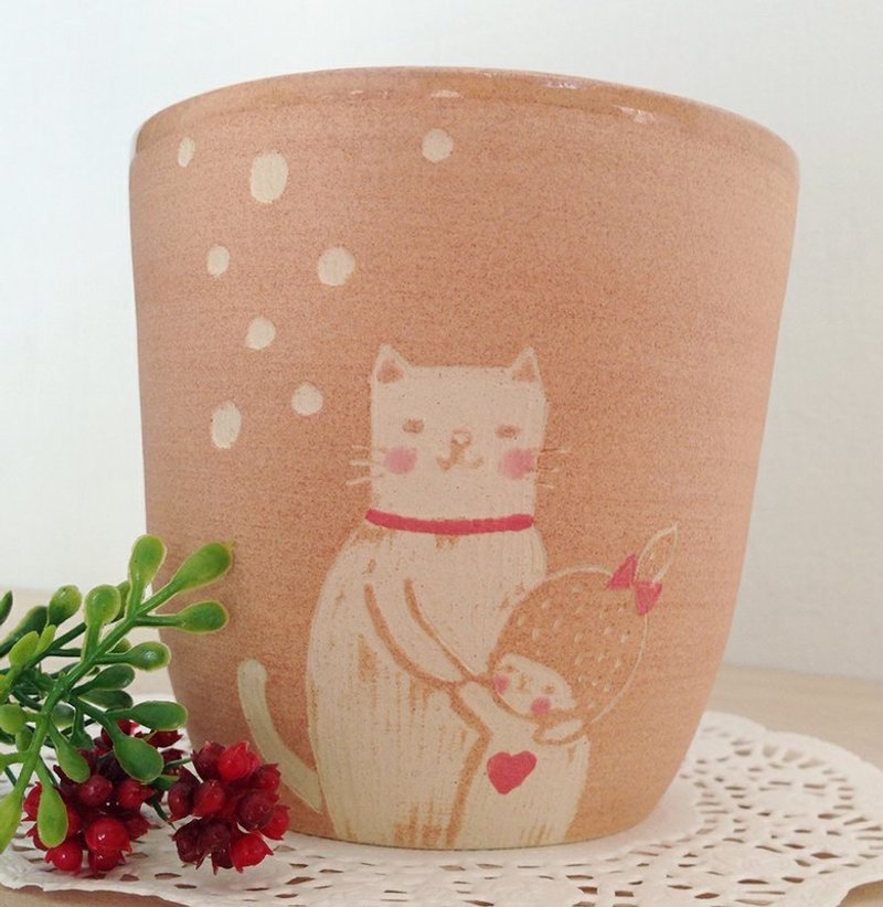 hug杯杯-爱心 - 咖啡杯/马克杯 - 其他材质 金色