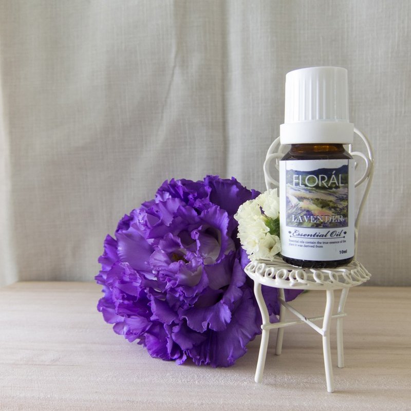 【FLORAL】SPA系列-真正薰衣草精油 10ml - 香薰/精油/线香 - 硅胶 紫色