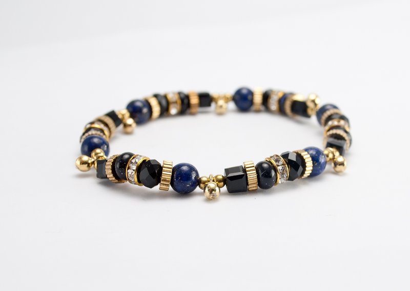 //  La Don  // 【中世纪-黄铜/天然石-黑魔法】 - 手链/手环 - 其他材质 黑色