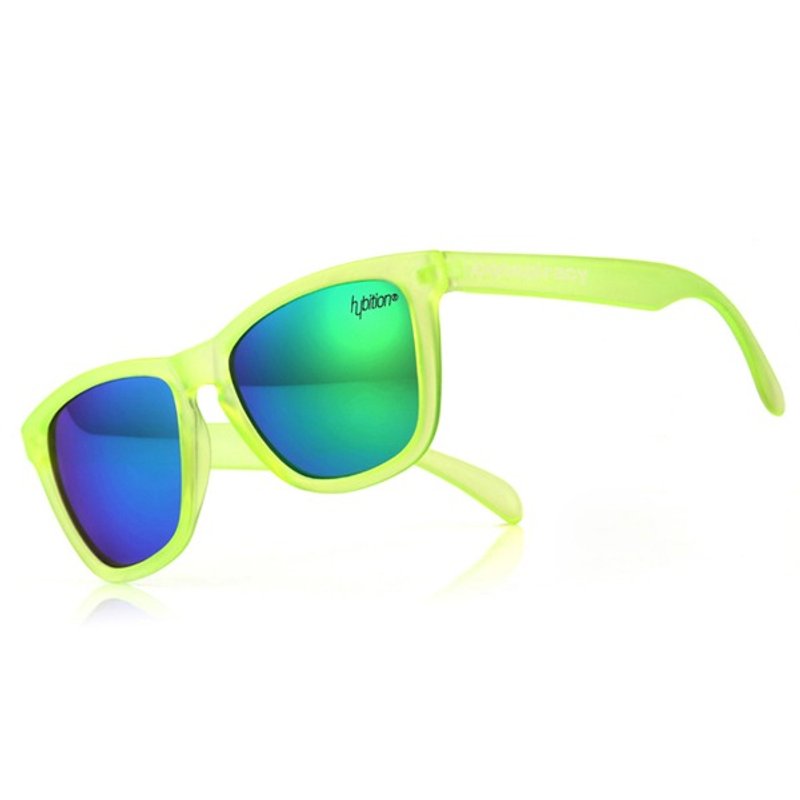 韩国 Hybition 太阳眼镜 Unify Transparent Matt Green/Green Revo Lens 雾透绿 - 墨镜 - 其他材质 绿色