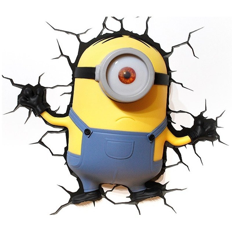 3D Light FX - Minions Series Stuart - 3D立体造型灯 小小兵 史都华 - 灯具/灯饰 - 塑料 黄色