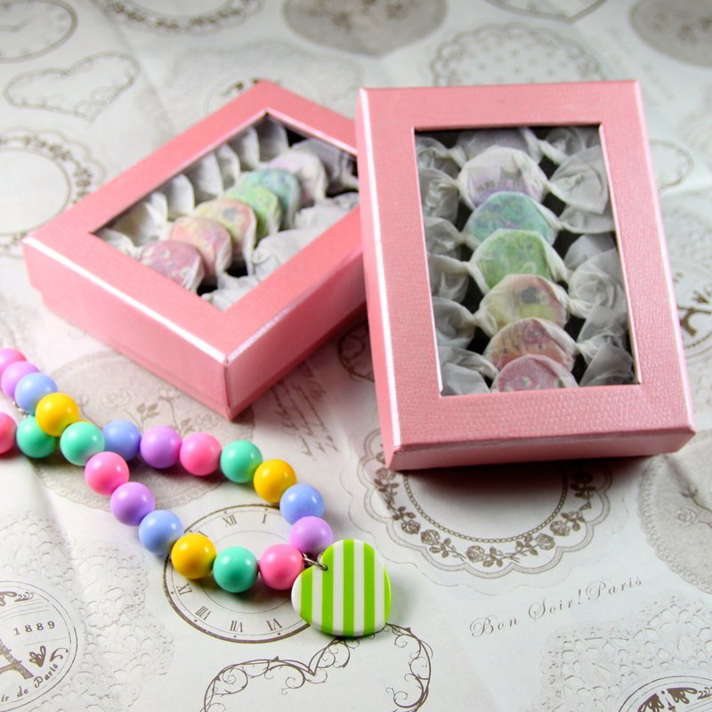 克里斯多插画森林-彩虹糖果别针 (7入彩虹盒) - 贴纸 - 塑料 多色