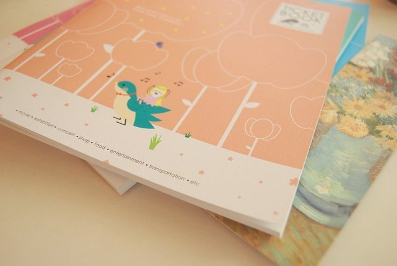 Dancing Fairy 珍藏回忆票根纪录本V.3-拇指姑娘 - 笔记本/手帐 - 纸 粉红色