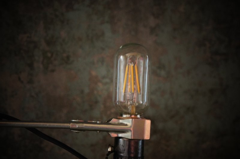 Edison-industry  工业风 爱迪生复古灯泡 LED 胖试管 4W高亮光源单灯爱迪生LED灯丝灯泡110v-220v - 灯具/灯饰 - 玻璃 黄色