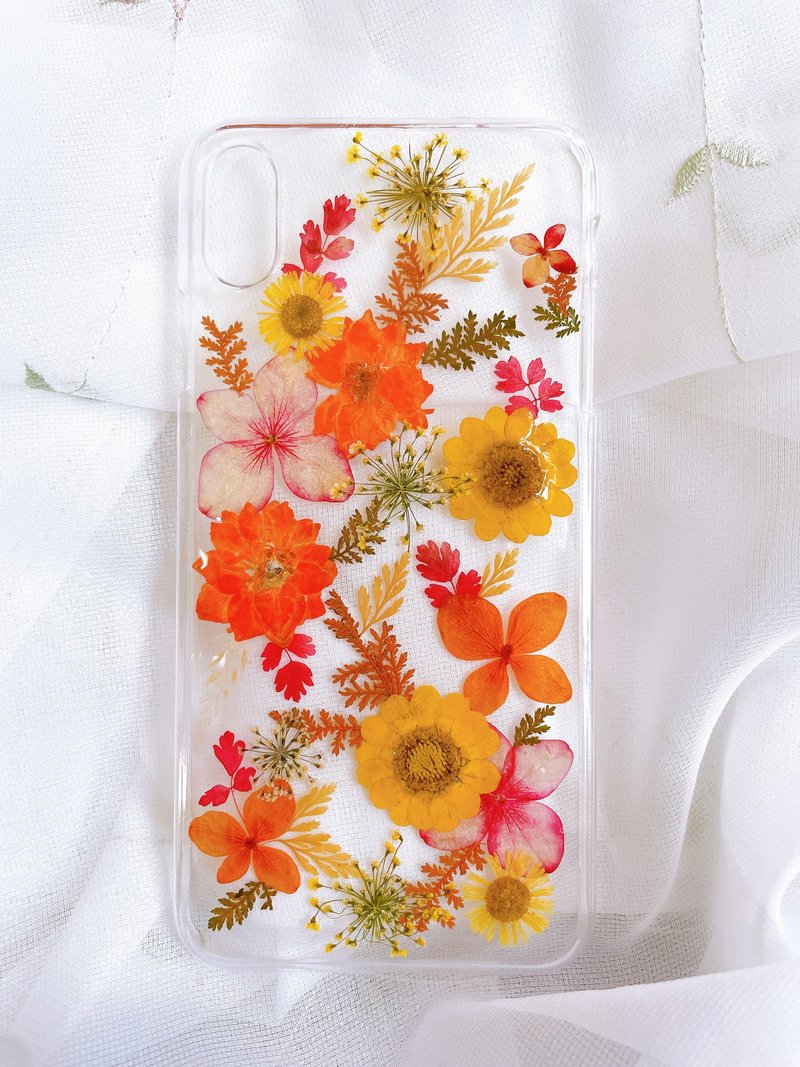 台湾包邮 押花手机壳 押花订造 - 手机壳/手机套 - 植物．花 多色
