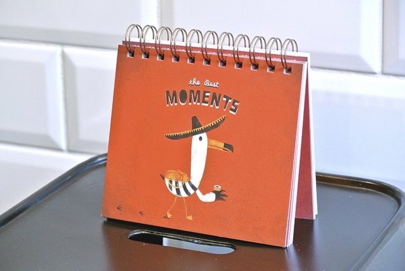 instax album 拍立得相本 v.3 [海鸥] - 相簿/相册 - 纸 橘色