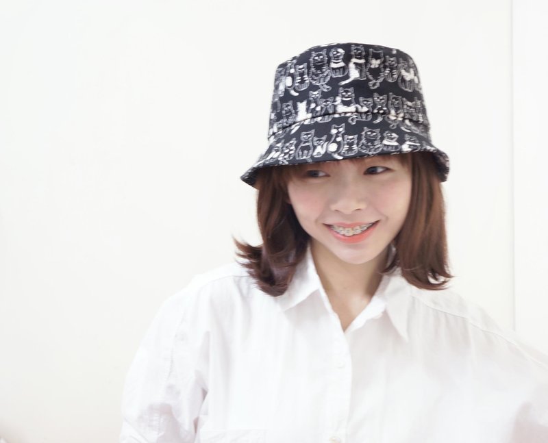 [ 现货 ] 好少女渔夫帽 | 黑猫宅急便 / 最后二顶 女生 M - 束口袋双肩包 - 其他材质 黑色