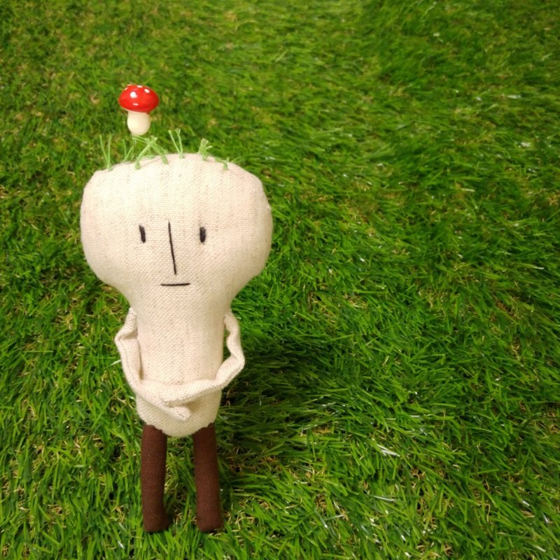 左边上有菇的"泥土人"~ - 其他 - 其他材质 白色