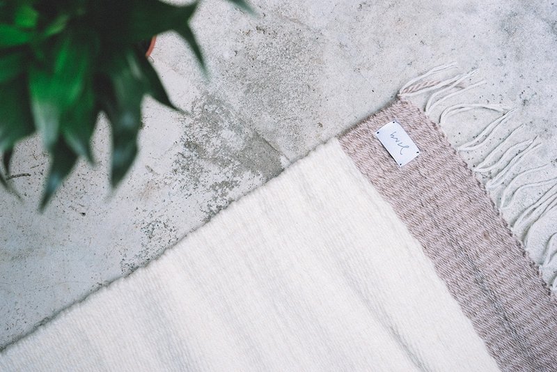 岛屿地毯系列 - Ivory 象牙白 - 其他 - 羊毛 白色