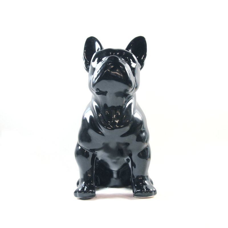 [SUSS] 英国品牌Sass&Belle＿可爱黑色牛头犬/斗牛犬/法斗 造型存钱筒---包邮优惠 - 储蓄罐 - 其他材质 黑色