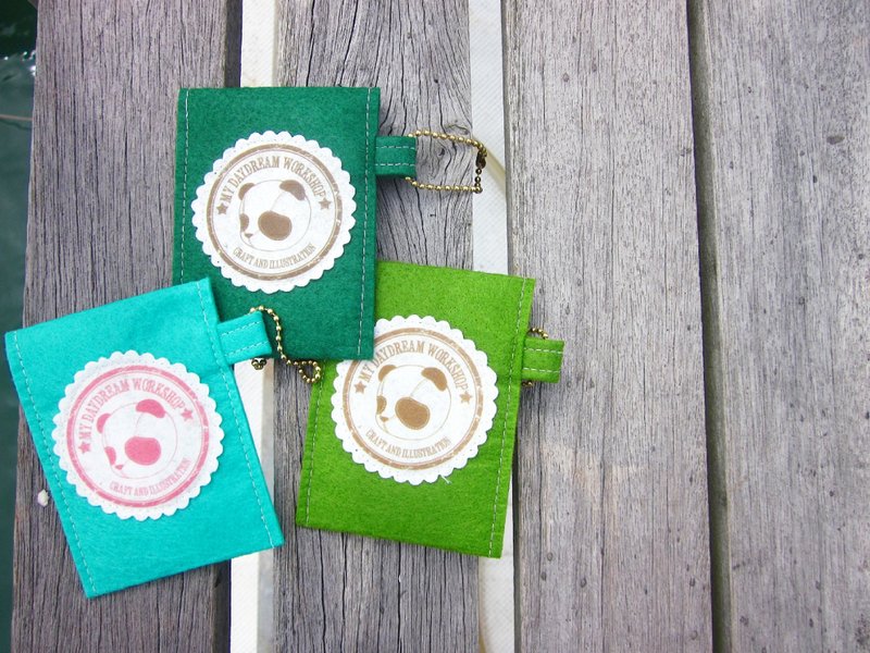 My Daydream Workshop 绒布公交卡套身份证套银行卡夹卡套 - 名片夹/名片盒 - 其他材质 多色