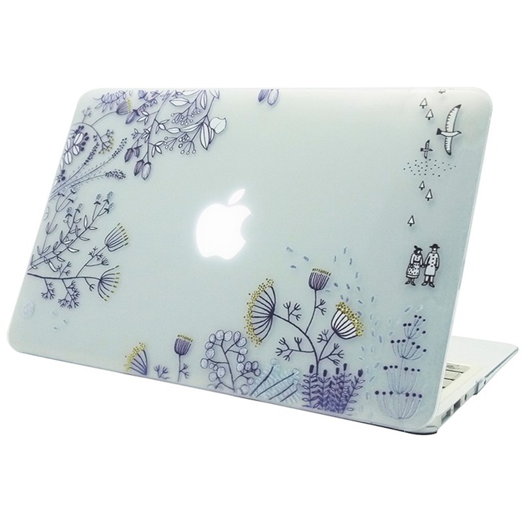 手绘爱情系列-离开/透明-苏力卡Zulieca-MacbookPro/Air13寸,AB08 - 平板/电脑保护壳 - 塑料 白色