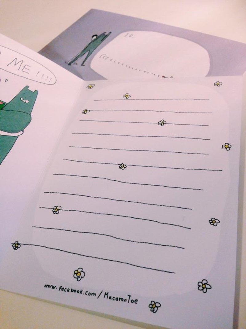 蛋糕与我 | 大卡片 - 卡片/明信片 - 纸 灰色