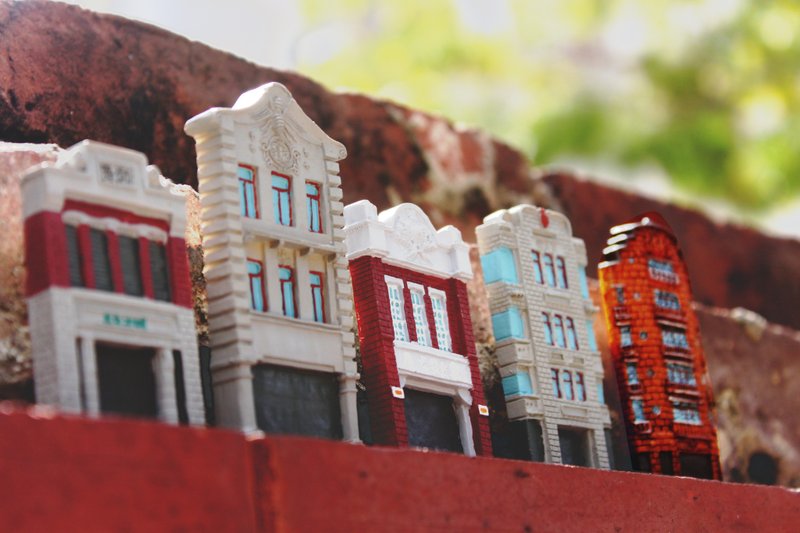 老屋磁铁 - 冰箱贴/磁贴 - 陶 多色