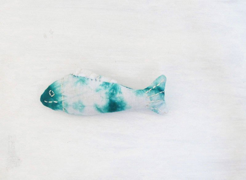 【endorphin】没有水的鱼〔绿〕 - 胸针 - 其他材质 绿色