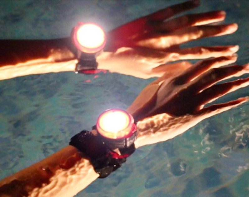 【MOGICS】摩奇客灯户外型 运动腕带双灯组 - 其他 - 塑料 黑色