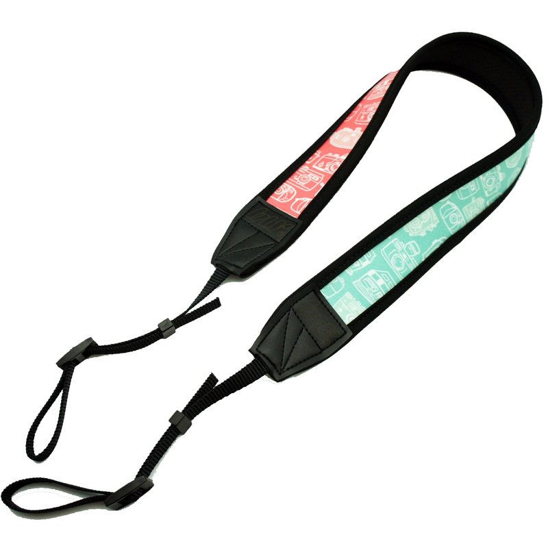 BLR 减压 弹性 相机背带 Magai's 双色联名款 - 相机 - 其他材质 粉红色