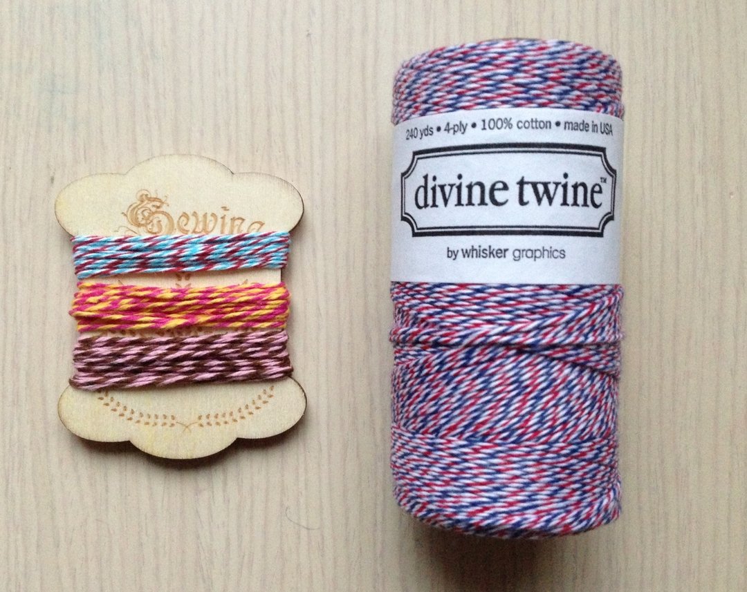 美国Divine twine双色棉线 - 包装材料 - 棉 多色