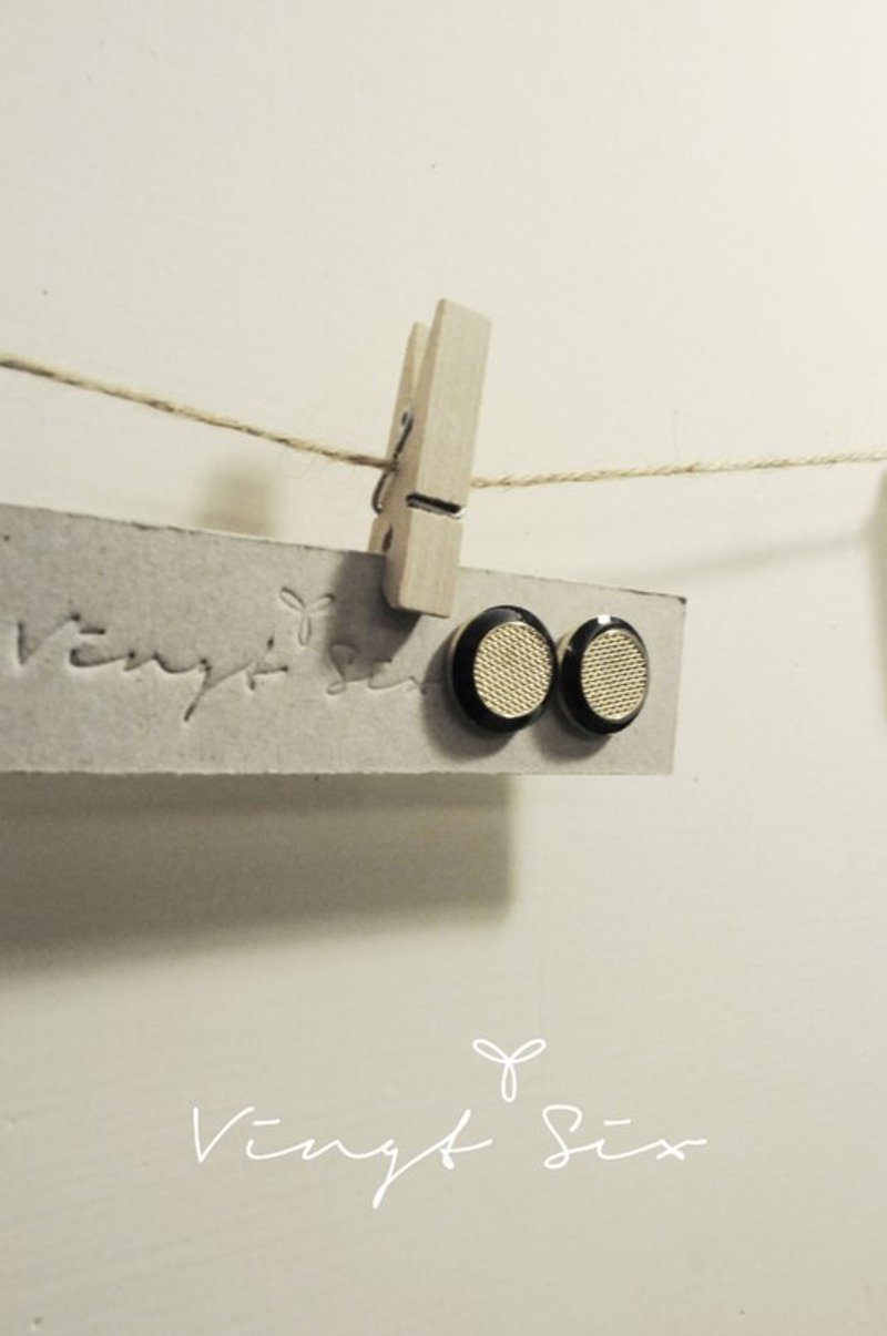 圆滚滚(复古耳环) - 耳环/耳夹 - 其他金属 