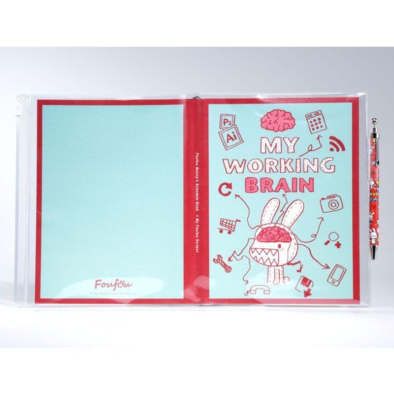 《Foufou》MY万用手帐 - Working Brain - 笔记本/手帐 - 纸 多色