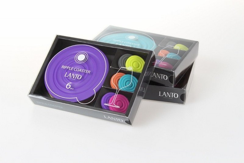 涟漪杯垫 Ripple Coaster - 杯垫 - 硅胶 多色
