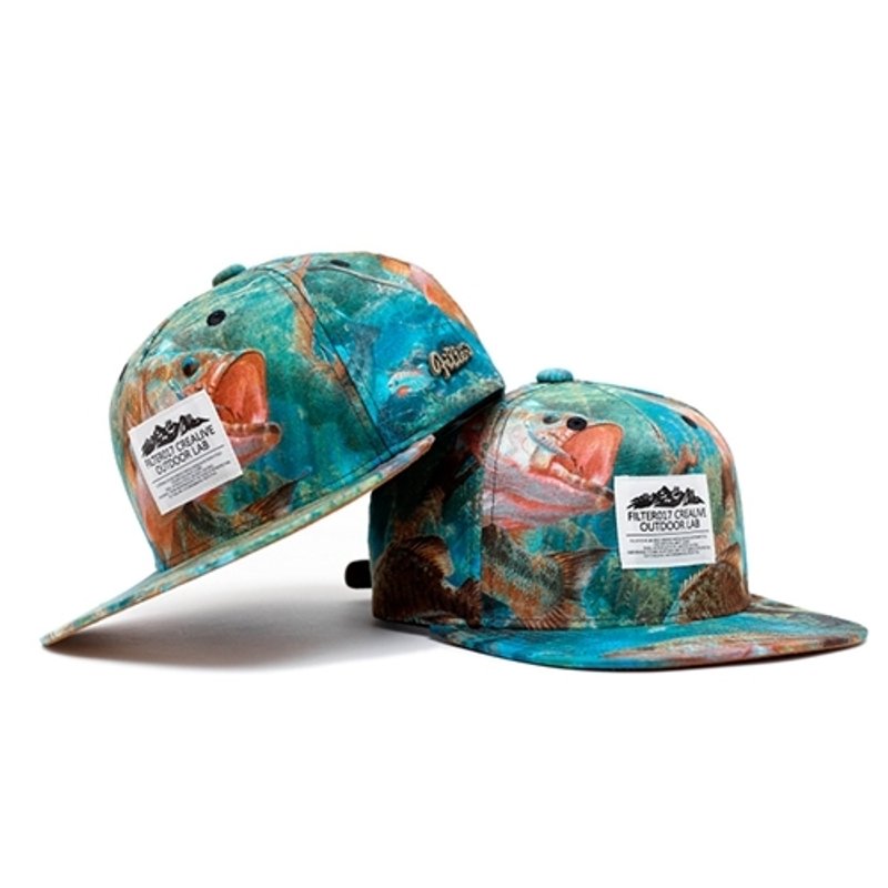 Filter017 Wild Animal Cap River Fishes 野生动物后扣式棒球帽 - 帽子 - 其他材质 多色
