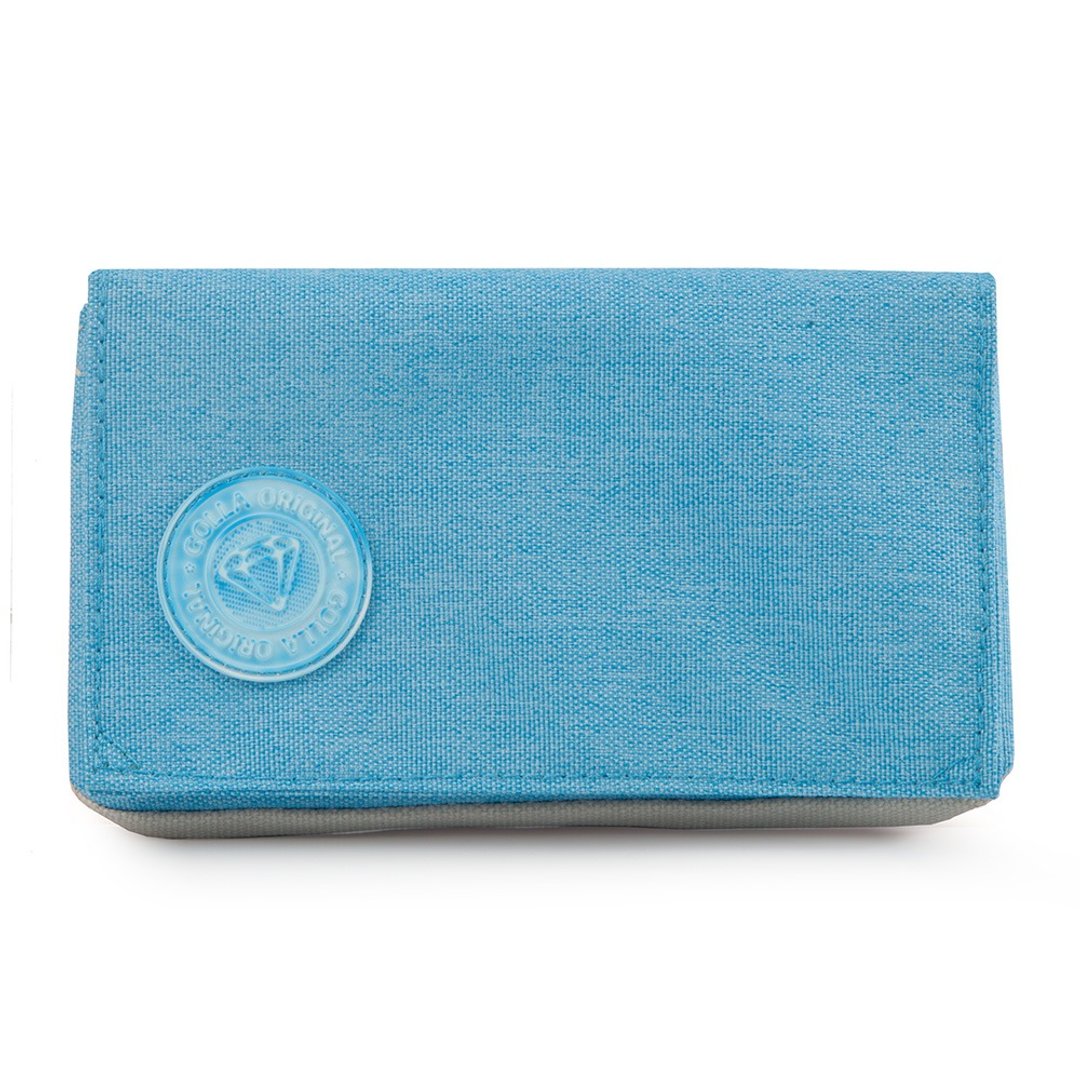 GOLLA 北欧芬兰时尚极简皮夹/收纳包 Original WALLET REEF-G1688 蓝色 - 手拿包 - 其他材质 蓝色