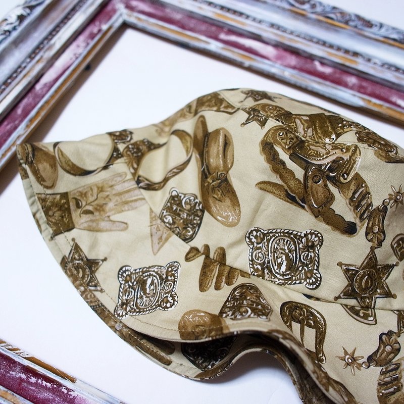 A MERRY HEART♥那些优雅的配件渔夫帽 - 帽子 - 其他材质 卡其色