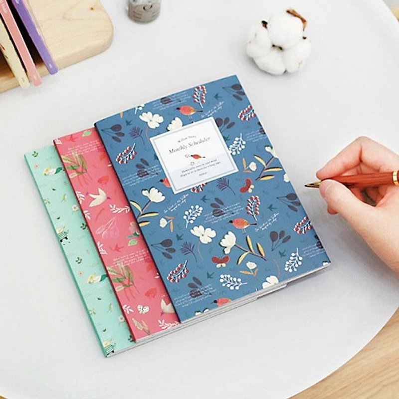 Indigo-手帐年历-柳林风声童话月志(无时效)-蓝夜花园,IDG07515 - 笔记本/手帐 - 纸 蓝色