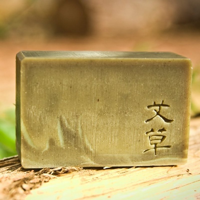 文山手作皂-净身艾草(沐浴用手工皂) - 肥皂/手工皂 - 植物．花 