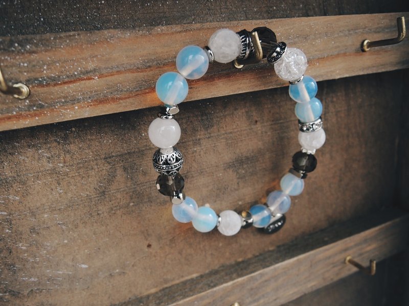 Zhu.蛋白许愿石-New Ending - 手链/手环 - 其他材质 