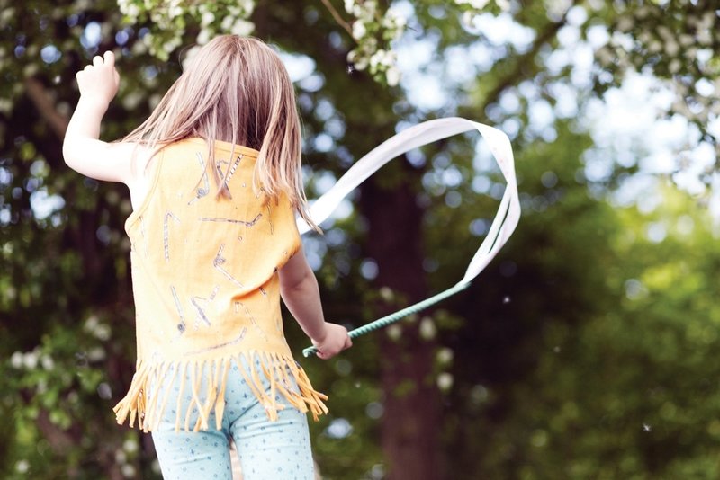 2014 春夏 indikidual Straw print 造型背心/Straw print tassel vest - 其他 - 棉．麻 橘色