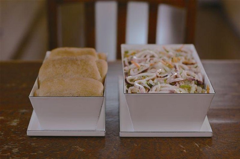 日本 野田珐琅Ｘ仓敷意匠 角梯形料理珐琅盒 - 厨房用具 - 珐琅 