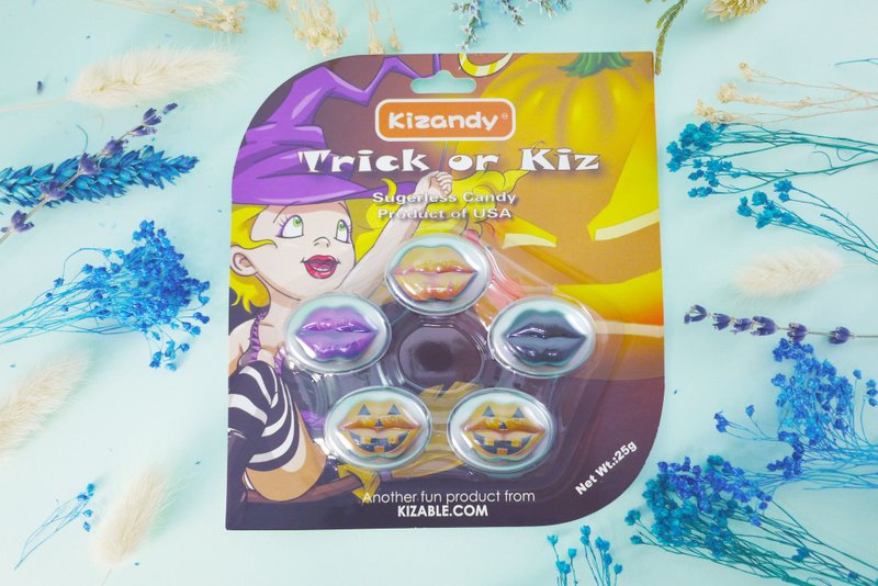 【Kizandy】香吻缤纷水果风味糖 迷你版万圣装 - 零食/点心 - 新鲜食材 