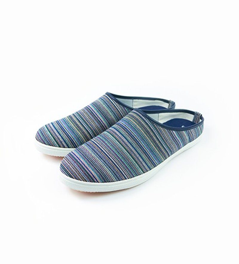 ‘Baby Day’Family 千层派悠闲轻便鞋‘Women’ 蓝 童鞋 亲子鞋（爸比+妈咪+宝贝） - 女款休闲鞋 - 其他材质 蓝色