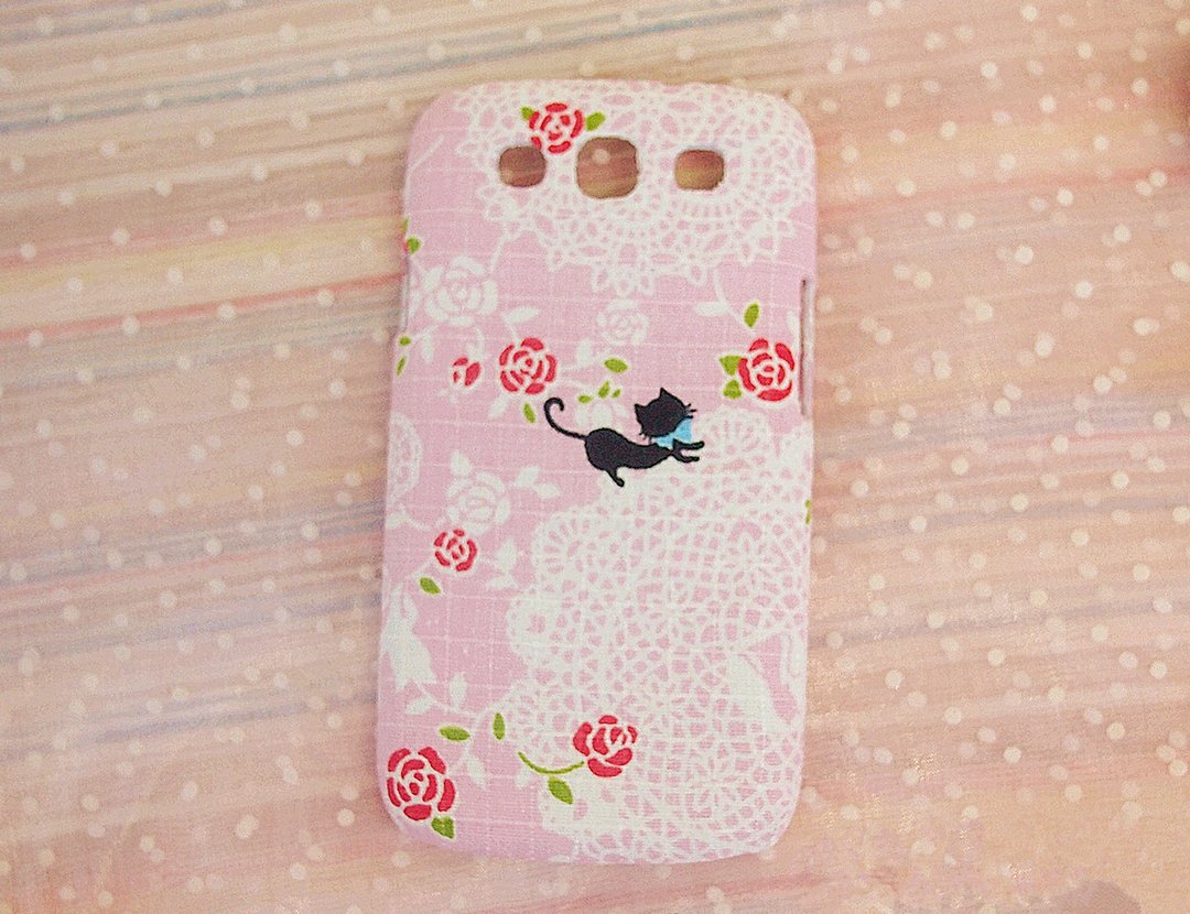 布艺 可爱小猫 保护壳 手机壳  Samsung Galaxy Note 4 Note3 S5 S4 S3 S2 Note I pod touch 5 4 - 手机壳/手机套 - 其他材质 灰色