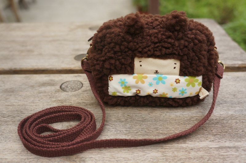 朵儿小兔小巧包-可可春天绿花 - 侧背包/斜挎包 - 其他材质 