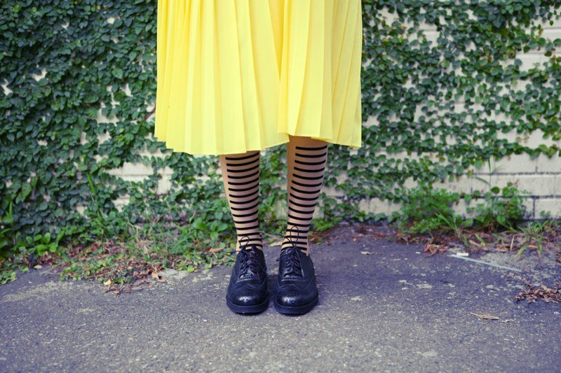 A ROOM MODEL - │ SHOES COLLECTION │ 002-黑色牛津鞋 - 女款牛津鞋/乐福鞋 - 真皮 黑色