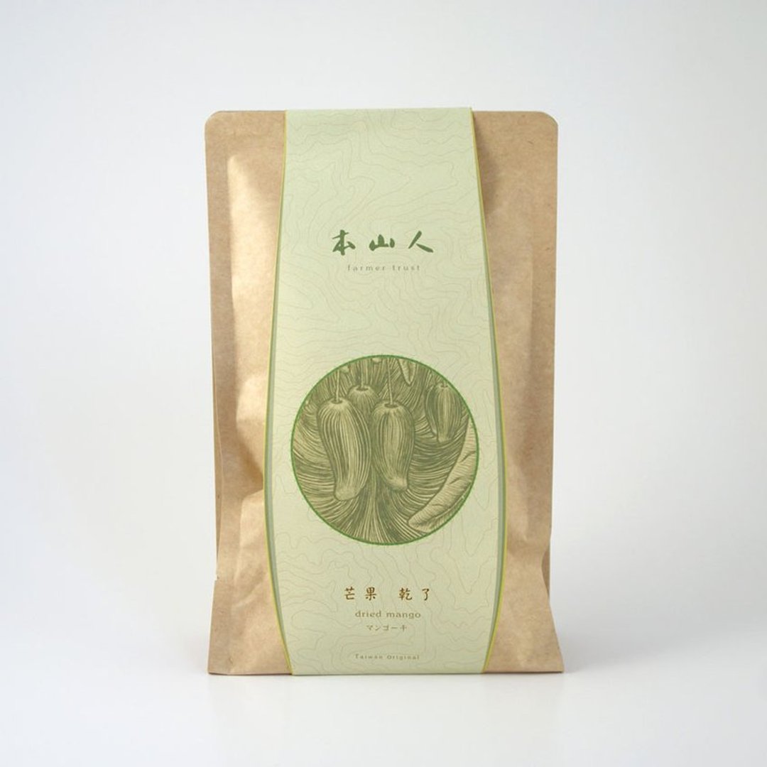 芒果 干了【 本山人 台湾风物】共享包 dried mango - 水果干 - 其他材质 绿色